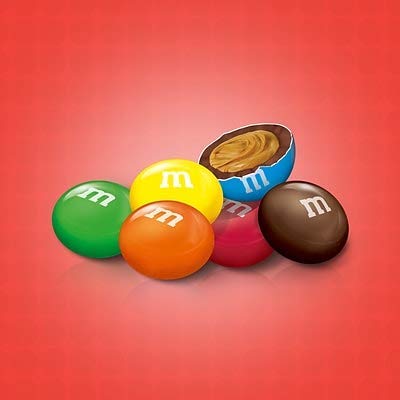 M&M'S Peanut Butter Chocolate Candy - 10 Pound Bulk Bag for Parties, Halloween, Christmas & Office Snacks | Wholesale Bulk Candy for Events & Gift Baskets
