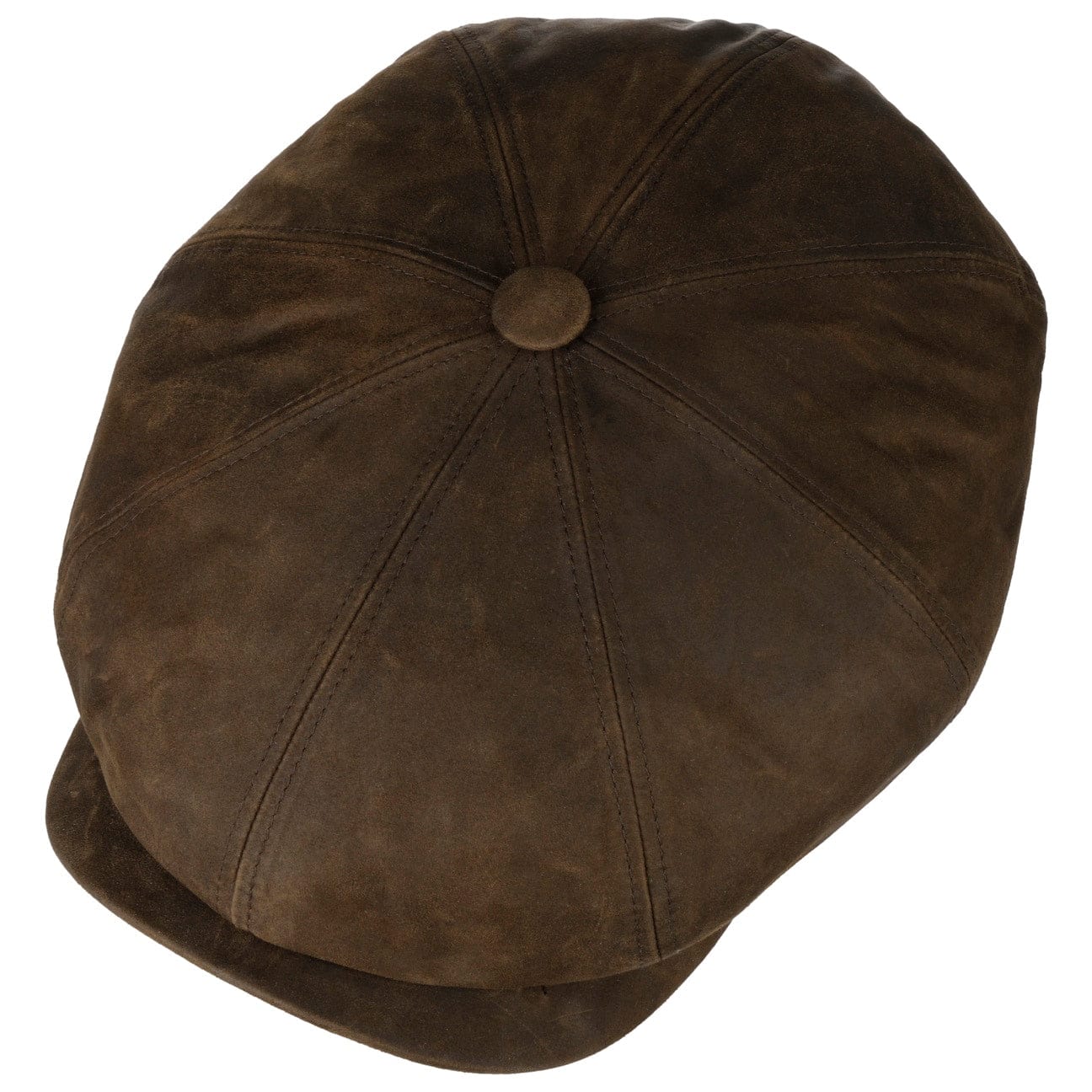 Stetson Hatteras Oily Goat Newsboy Cap - Classic Vintage Style Men's Hat for Outdoor Activities & Casual Wear
