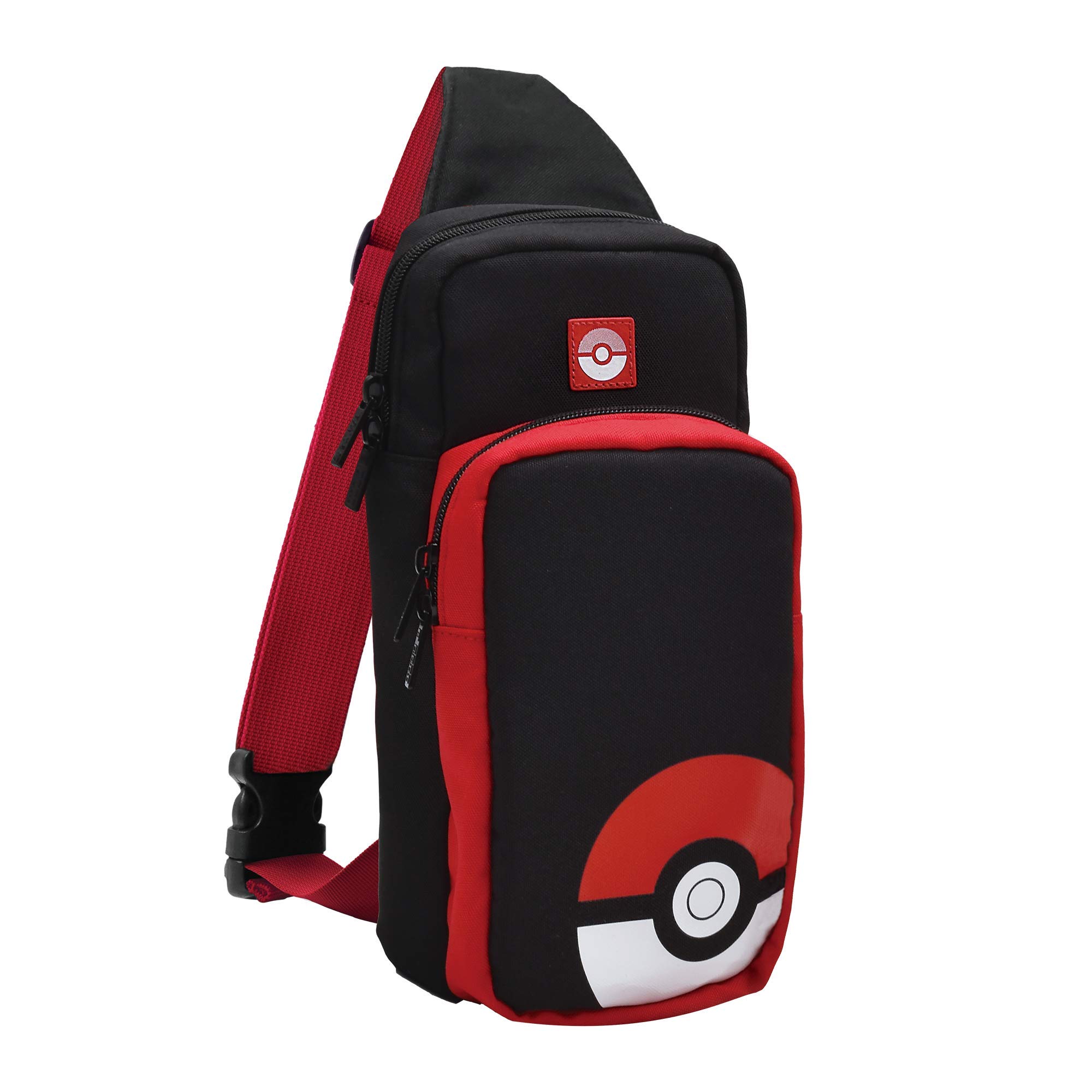 Official Nintendo Pokémon Pokéball Switch Trainer Pack Crossbody Bag - Hori Licensed Accessory for Nintendo Switch - Perfect for Gaming, Travel, and Collectors