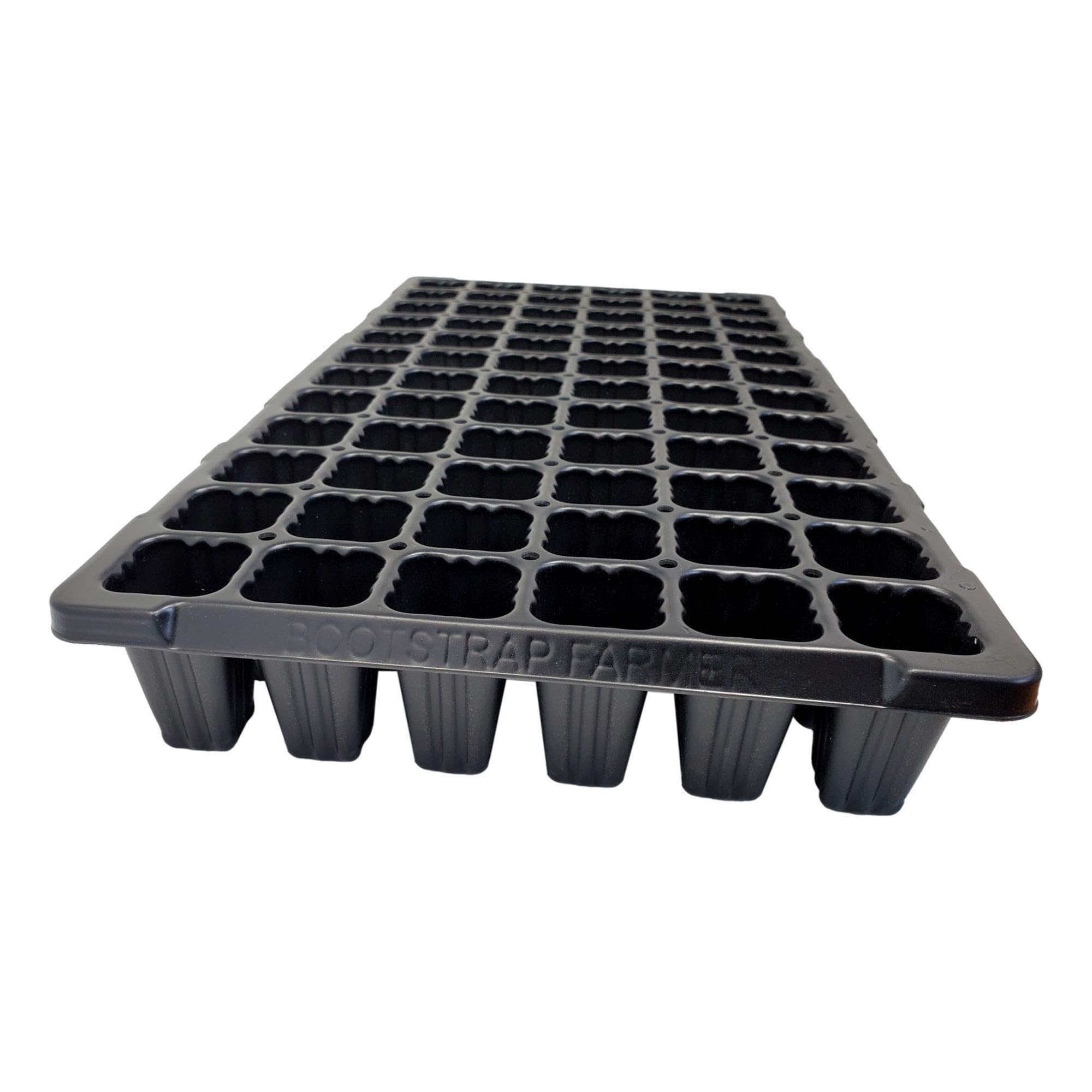 Bootstrap Farmer 10-Pack Seed Starter Kit - 72 Cell Extra Strength Trays with 1020 Tray & Humidity Dome for Seedling Germination | Indoor Gardening, Hydroponics, Organic Farming, Home Greenhouse Planting