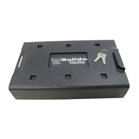 Bulldog Cases BD1150 Black Car Safe with Key Lock - 11.3
