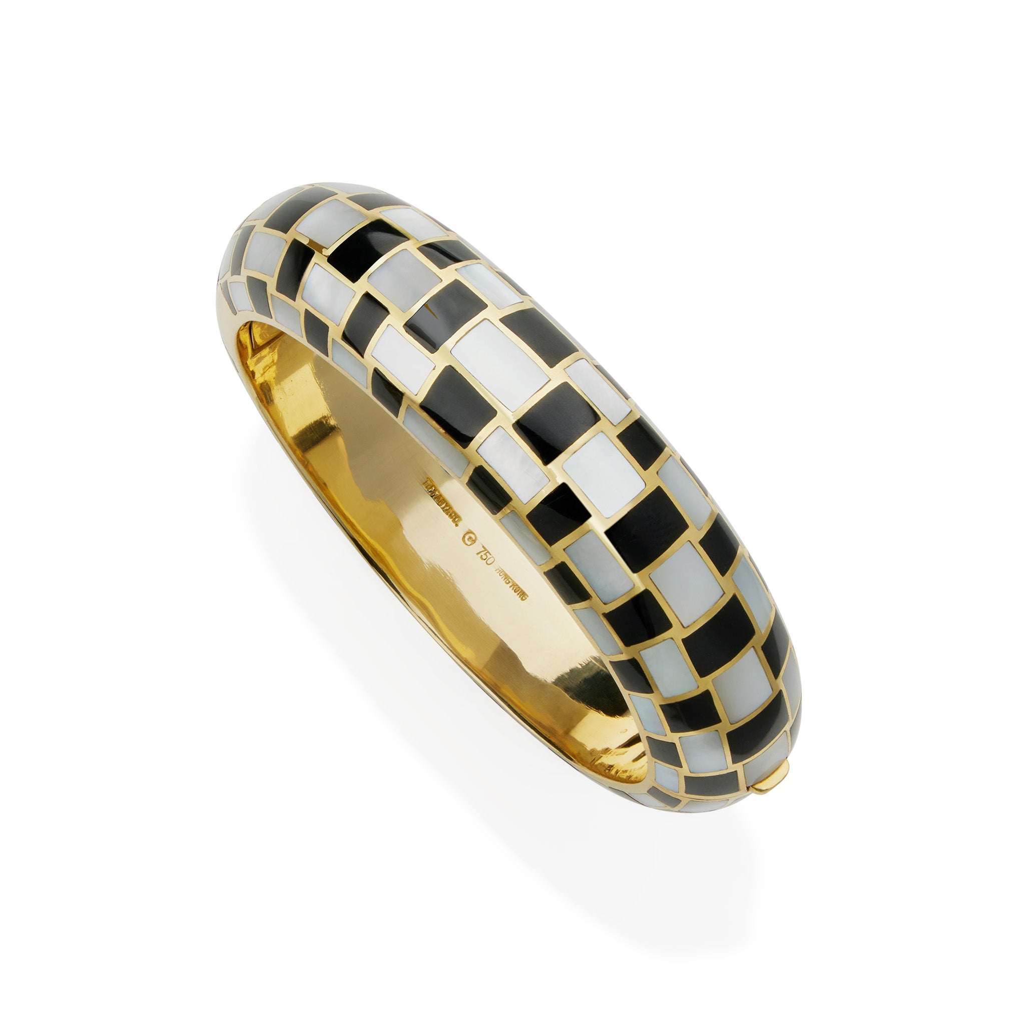 Angela Cummings for Tiffany & Co. 18K Gold Bangle Bracelet - Elegant Jewelry Gift for Women, Perfect for Weddings, Anniversaries & Special Occasions