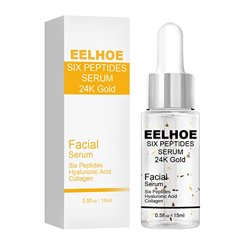 24K Gold Skin Brightening Serum - Skin Bleach & Firming Treatment for Face & Body - 15ml Anti-Aging Night Serum with Hydration Boost - Reduces Fine Lines & Improves Elasticity - Ideal for Sensitive Skin Care Routine - Perfect for Women & Men's Nighttime Skincare Regimen