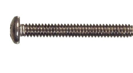 Pan Phillips Machine Screws, 1/4