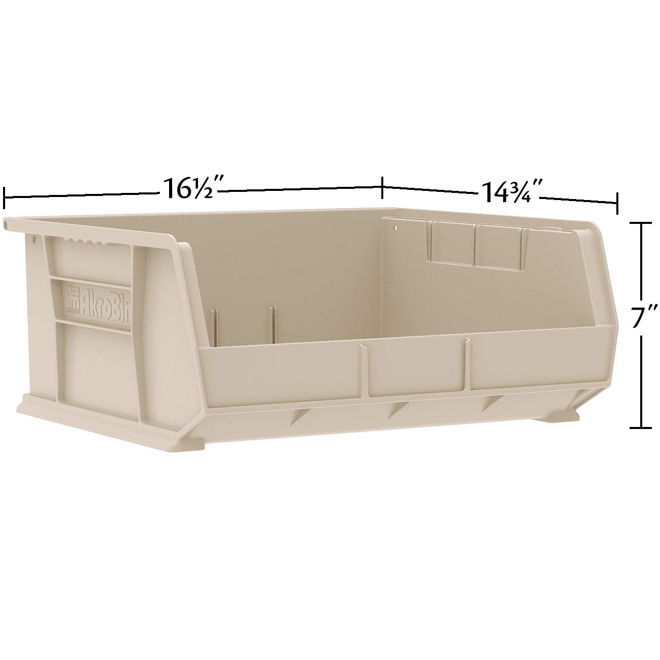 Akro-Mils 30250 AkroBins Clear Plastic Storage Bins - 15
