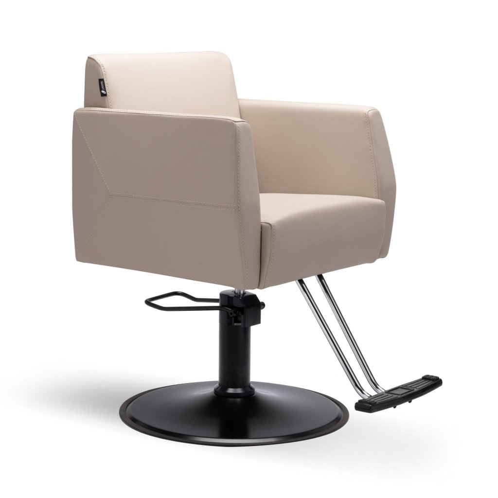 Lanvain® Lea Styling Chair 108 - Professional Salon Hairdressing Chair with Adjustable Height & 360° Swivel - Perfect for Hair Salons, Barbershops & Home Styling Stations