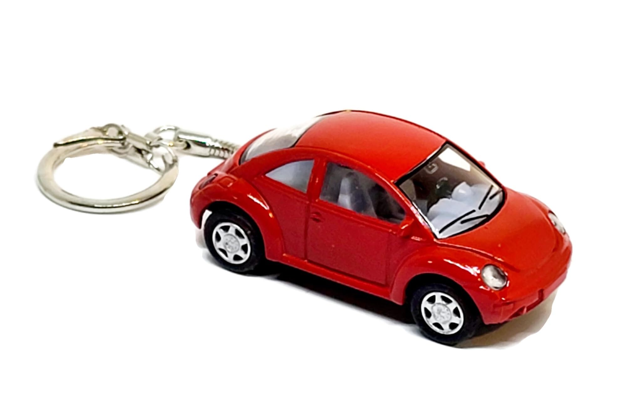 Red Beetle Keychain - Cute Bug Keyring for Car Keys, House Keys & Backpacks - Perfect Gift for Nature Lovers & Insect Enthusiasts