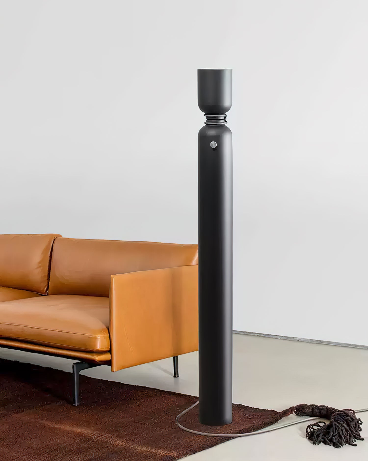 Adjustable Dumbbell Floor Lamp - Modern Home Gym & Living Room Decor - Perfect for Workouts, Yoga, and Relaxation
