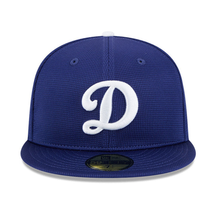 New Era 59Fifty Los Angeles Dodgers 2025 Spring Training Patch Snapback Hat - Royal Blue - Official MLB Baseball Cap for Men & Women - Perfect for Games, Sports & Casual Wear