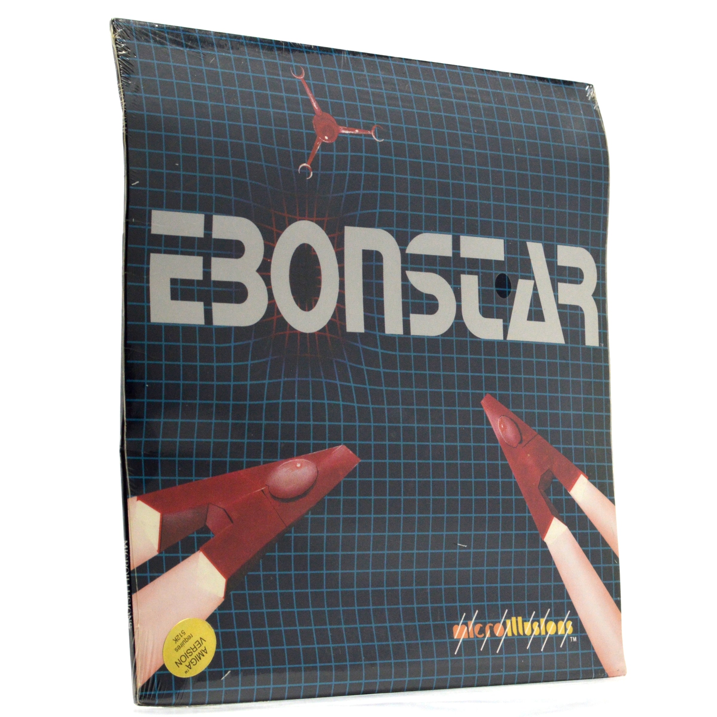 Vintage Commodore Amiga 512K Ebonstar Computer Game - Factory Sealed (1987) | Retro Gaming Collector's Item for Classic PC Enthusiasts