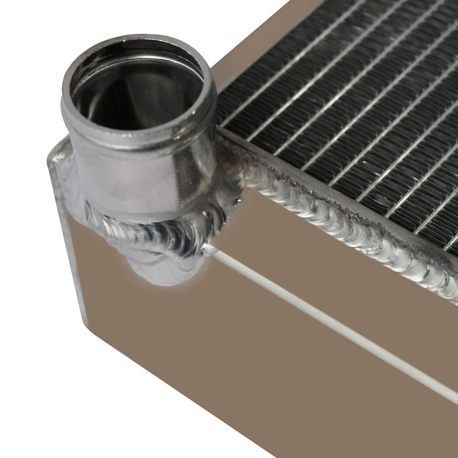 High Performance 3 Row Aluminum Radiator for 1971-1990 Chevy Chevelle Impala C/K/G Series (C10 C20 C30 K10 K20 K30 G10 G20 G30) & GMC/Buick Pontiac - Includes Fan Shroud & Relay - Perfect for Pickup Trucks and Surburban SUVs - Heavy Duty Cooling Solution for Hot Weather & Towing