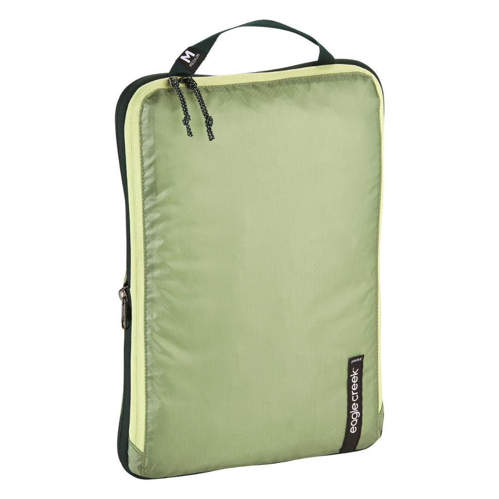 Eagle Creek PACK IT ISOLATE Medium Compression Packing Cubes - Mossy Green - Perfect for Travel Organization & Suitcase Space Saving