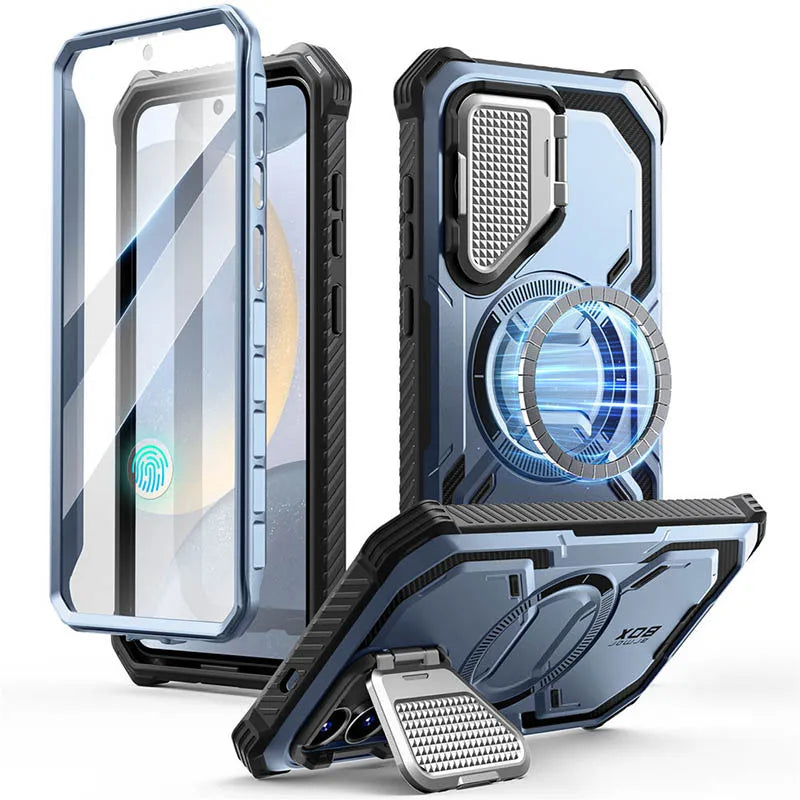 BLASON Armorbox Full Body Protective Case for Samsung Galaxy S25 - Shockproof & Drop Protection - Perfect for Outdoor, Travel & Daily Use