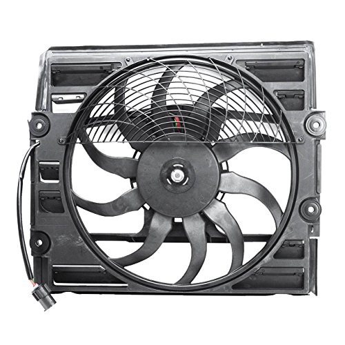 BMW 7 Series E38 & Z8 A/C Condenser Brushless Cooling Fan Assembly 64546921383 - Replacement Part for Improved Engine Cooling & AC Performance