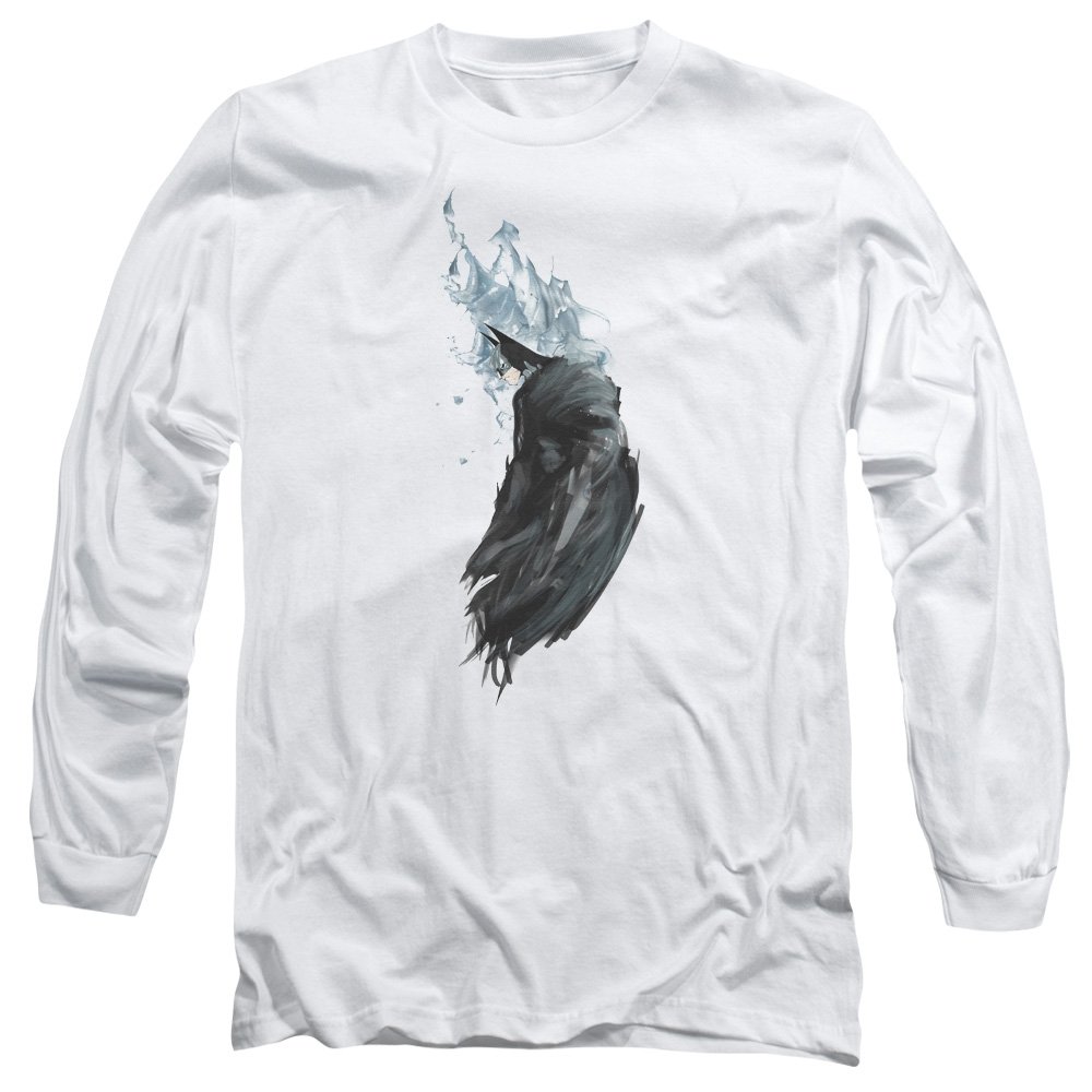 Batman Wash Unisex Long-Sleeve T-Shirt for Men & Women - Casual Graphic Tee for Superhero Fans, Cosplay & Everyday Wear