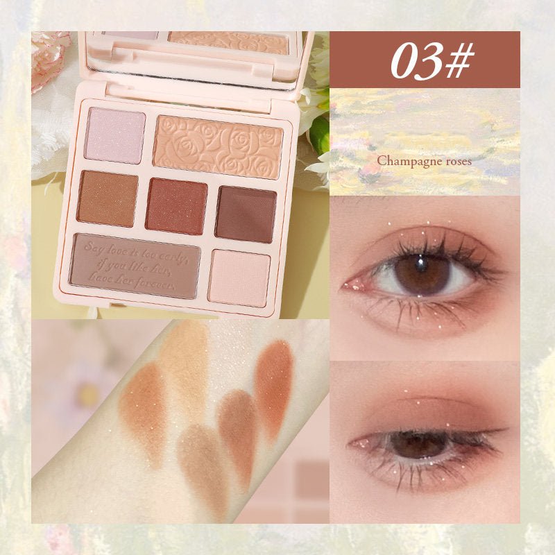 HOLD LIVE Paris Garden Eyeshadow Palette - 18 Color Matte & Shimmer Eyeshadow Set for Women, Vegan & Cruelty-Free - Perfect for Day & Night Makeup Looks