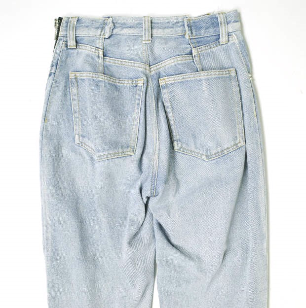 3.1 Phillip Lim Women's Indigo Denim Pants with Zipper - Stylish High Waist Skinny Jeans for Casual Wear & Night Out
