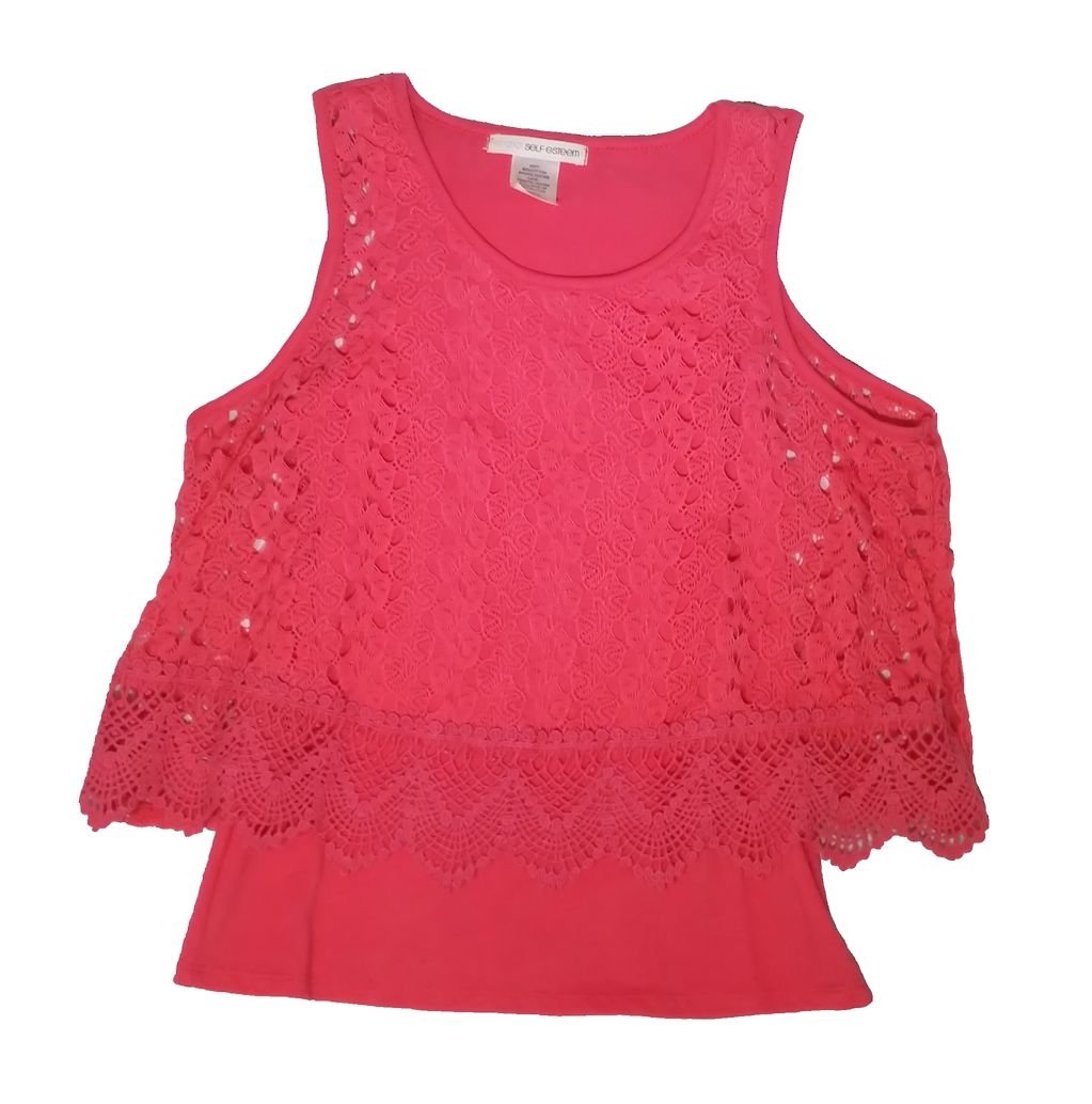 Empowering Crochet Overlay Tank Top for Girls - Boost Confidence & Style | Perfect for Summer, Beach & Casual Outfits