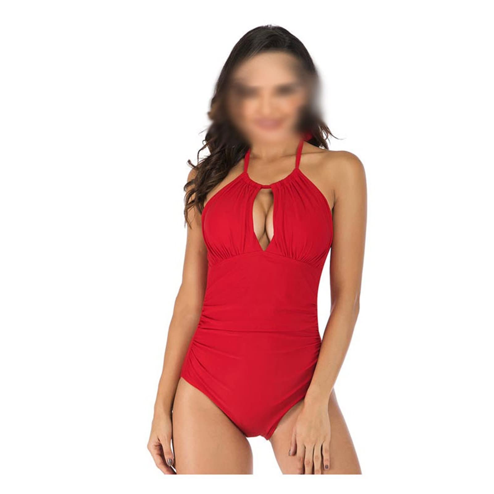 **One Piece Swimsuit for Women - Push Up Bathing Suit, Sexy Bodycon Swimwear for Beach, Pool & Vacation (Color: A, Size: L) - Perfect for Summer, Swimming & Tropical Getaways**