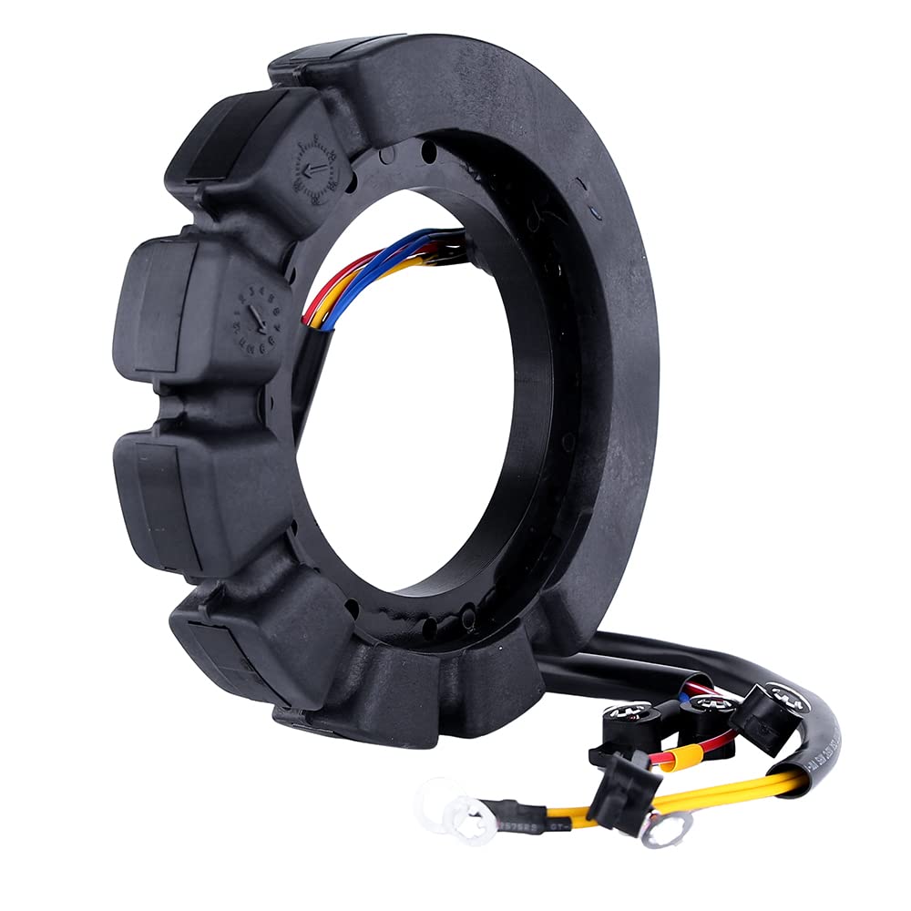 RAREELECTRICAL New Stator Replacement for Mercury Mariner 75HP 80HP 85HP 4 Cylinder Outboard Engines - Compatible with Part Numbers 398-5454A26 & 18-5859 - Perfect for Marine Engine Repair and Boat Maintenance