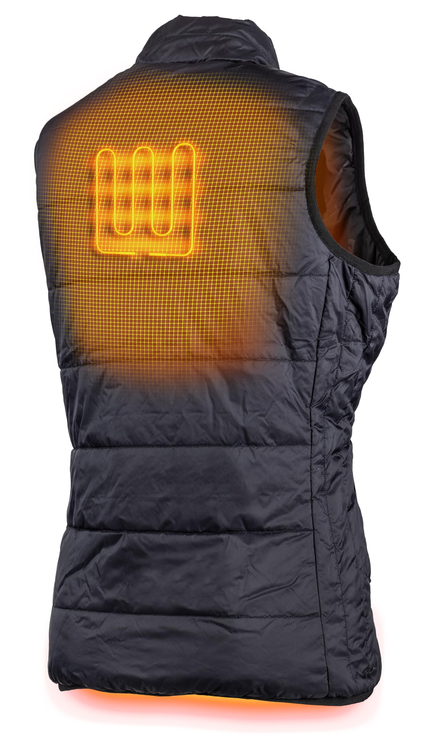 Element Women's Heated Vest with Battery & Charger - 10 Hours Heating, Machine Washable, Onyx Black (Small) - Perfect for Winter Outdoor Activities, Hiking, Camping & Cold Weather Commute