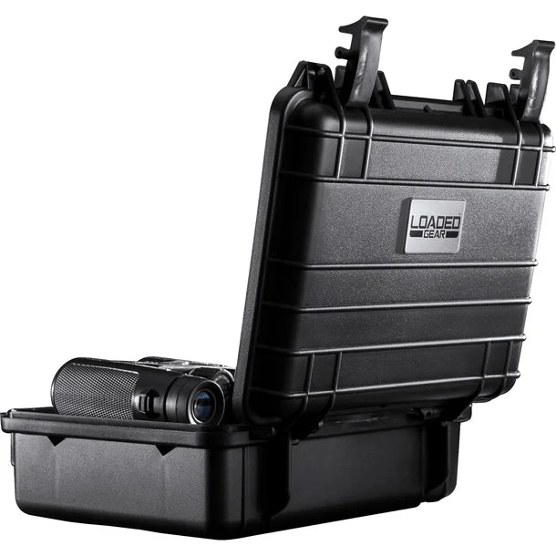 Barska BH11856 Loaded Gear Protective Hard Case - Heavy Duty Black Waterproof Storage Box for Tools, Electronics & Outdoor Equipment | Perfect for Camping, Travel & Secure Transport