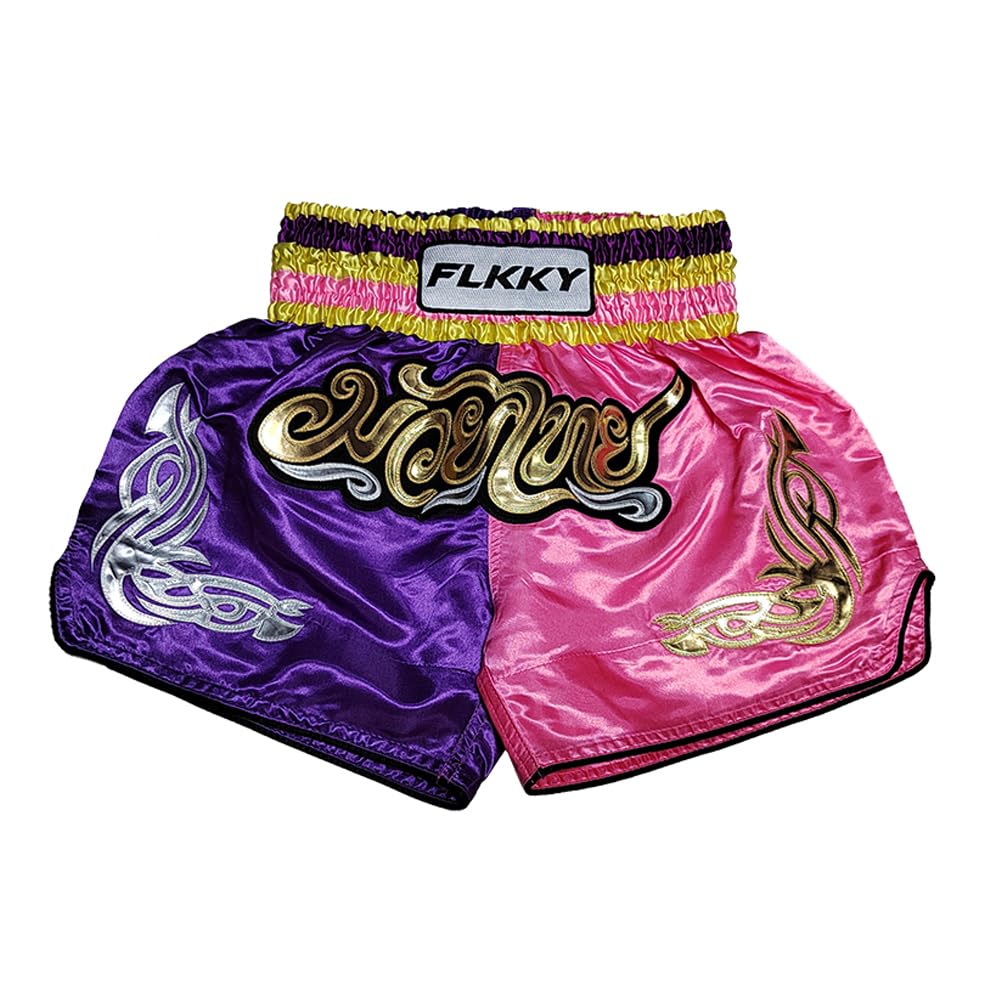 Premium Muay Thai Shorts for Men & Women - High-Quality Martial Arts Training & Boxing Gym Shorts - Perfect for MMA, Kickboxing, and Fitness Workouts