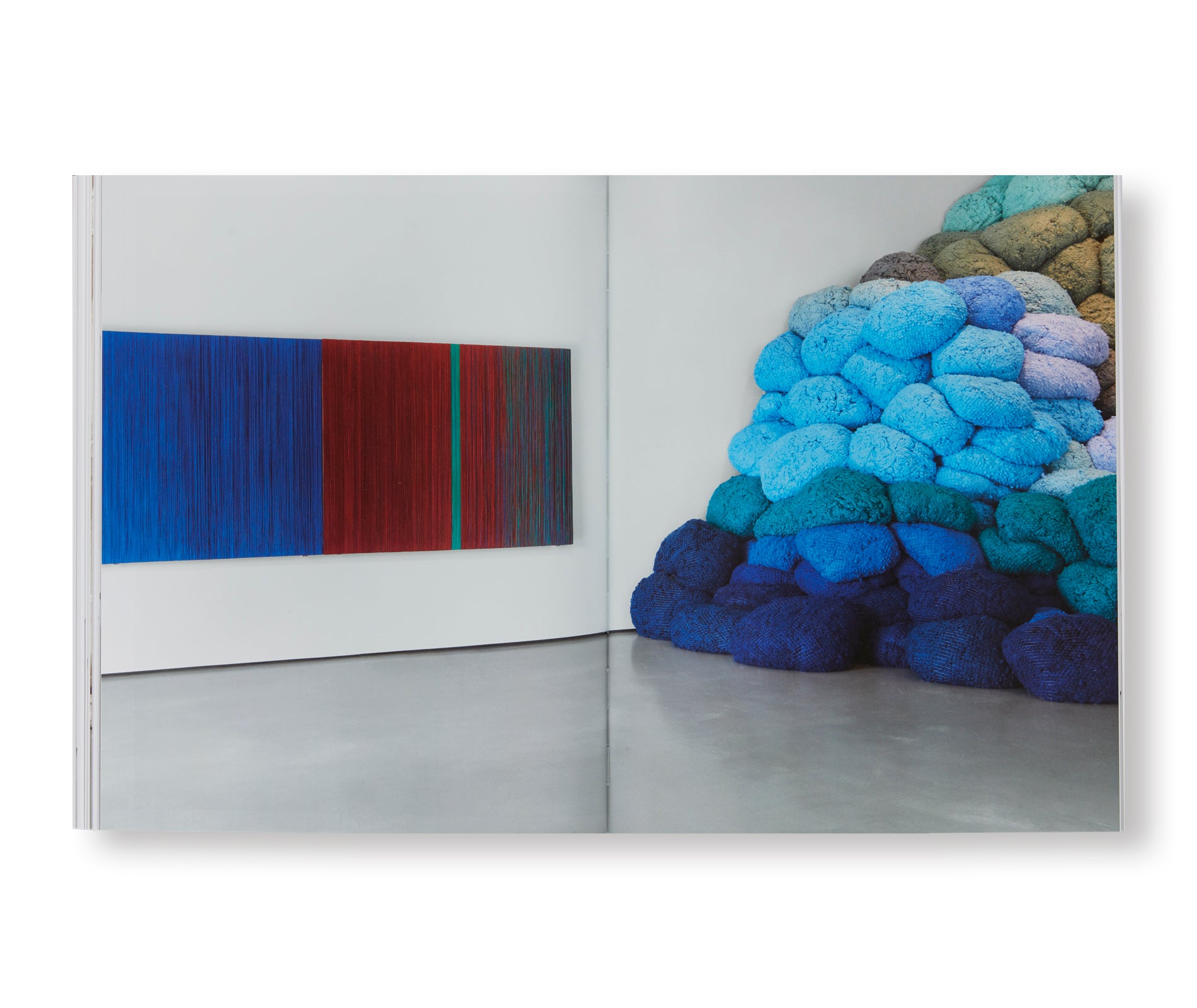 OFF GRID by Sheila Hicks - Handwoven Textile Art Wall Hanging for Modern Home Decor | Perfect for Living Room, Bedroom & Office Spaces
