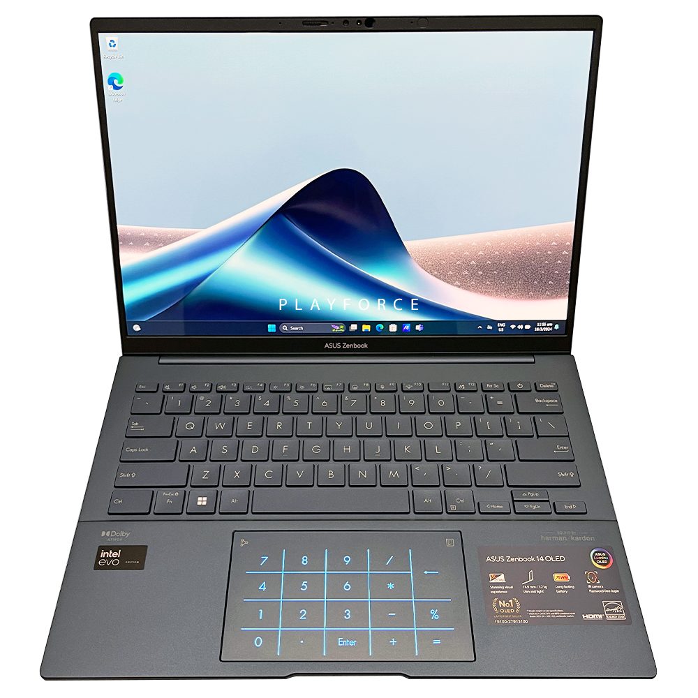 ASUS ZenBook 14 UX3405MA Laptop - Intel Ultra 7 155H, 16GB RAM, 1TB SSD, 14