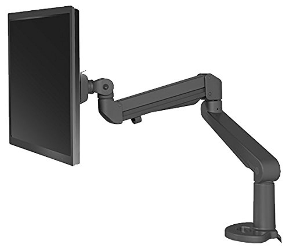 ESI Ergo EDGE-BLK Single Monitor Arm - Adjustable VESA Mount for 13-32