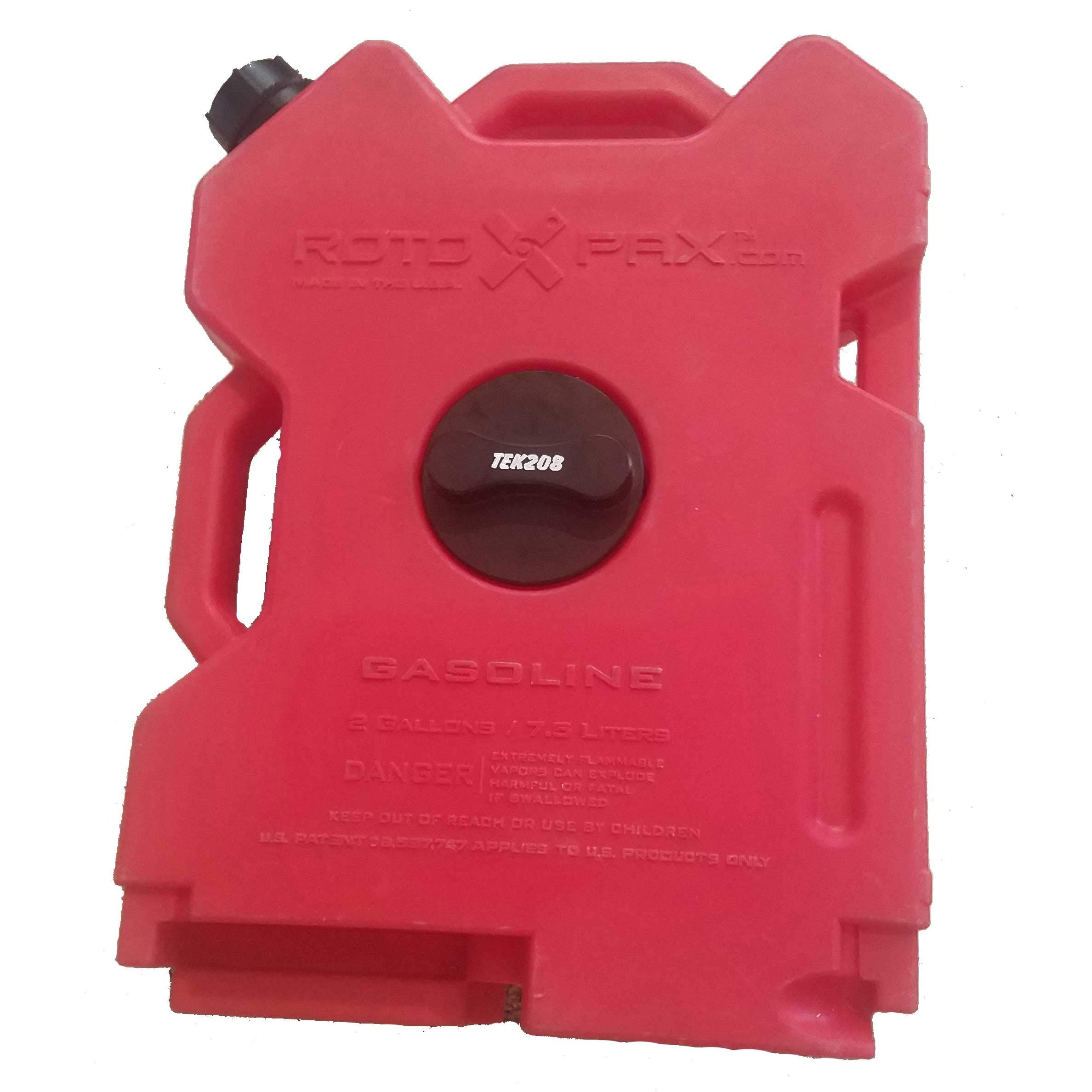 TEK208 Roll Bar Mount for Rotopax & Fuelpax Fuel Pack - 1.75