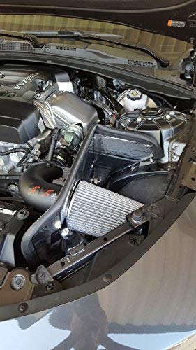High-Performance Black Cold Air Intake System with Heat Shield - 1617-CC-HS-1 | Boost Engine Power & Fuel Efficiency for Cars, Trucks & SUVs
