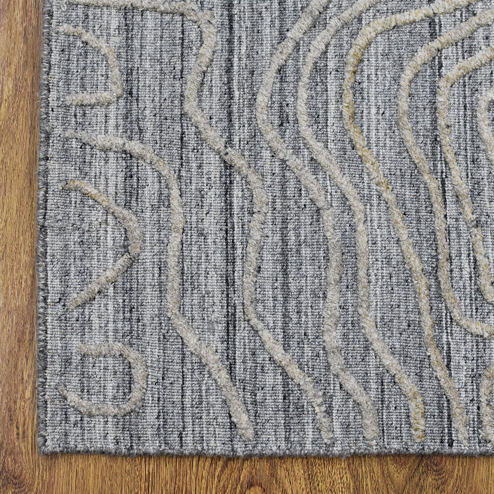 Handwoven Aria Area Rug - Soft Boho Chic Design for Living Room, Bedroom, or Nursery Decor | Eco-Friendly Natural Fiber Floor Mat