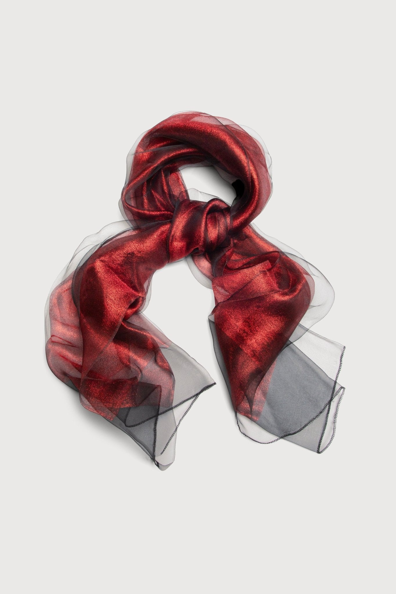 Luxury Silk Scarf for Women - Elegant Glimmer & Shine - Perfect for Parties, Weddings & Special Occasions