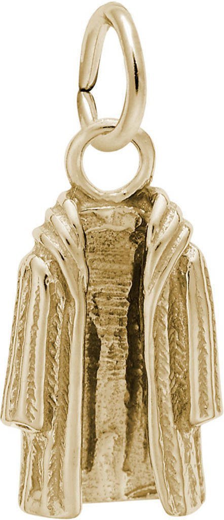 Rembrandt Style Faux Fur Coat Charm Pendant - Elegant Jewelry for Women, Perfect Gift for Christmas, Birthday & Special Occasions