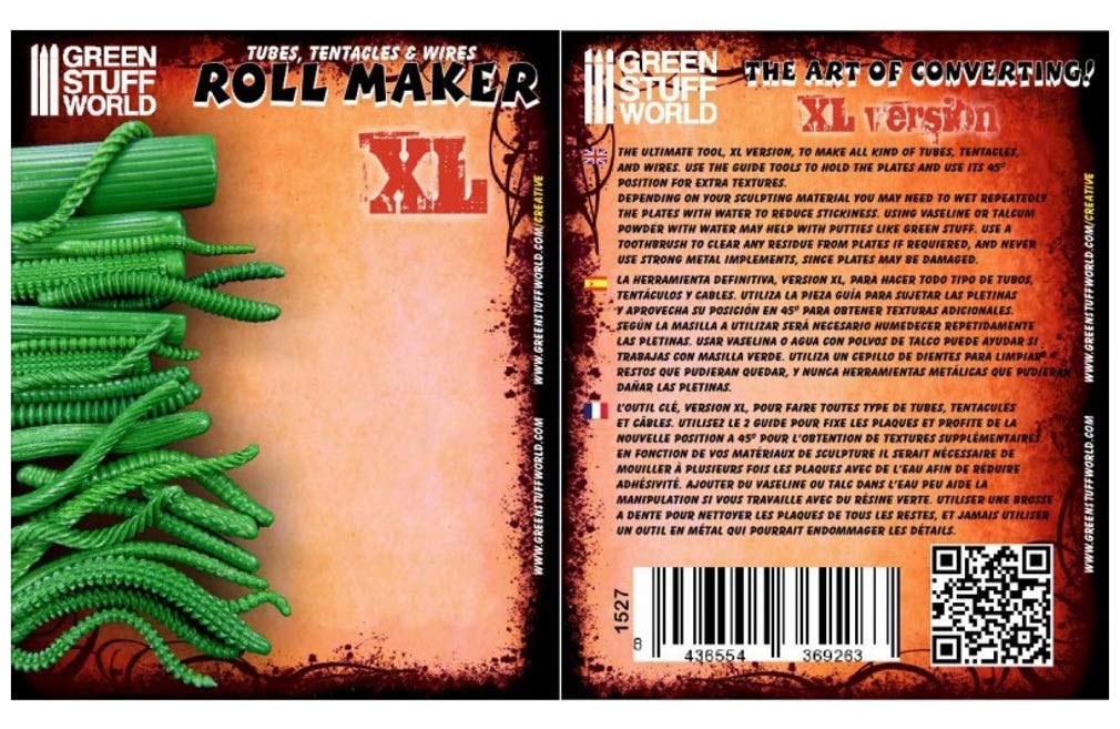 Green Stuff World XL Roll Maker Set 1527 for Miniature Modeling