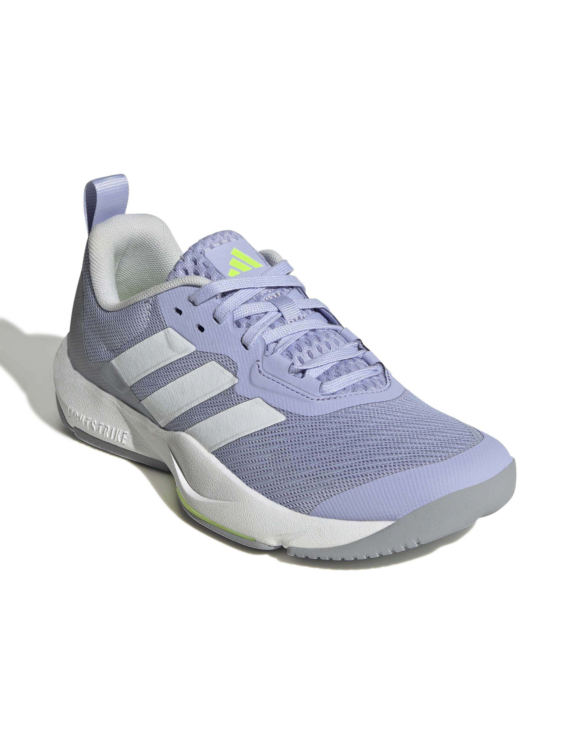 Rapidmove 2 Running Shoes for Women - Lightweight & Breathable in Violet, Cloud White & Lucid Lemon | Perfect for Jogging, Gym Workouts & Casual Wear