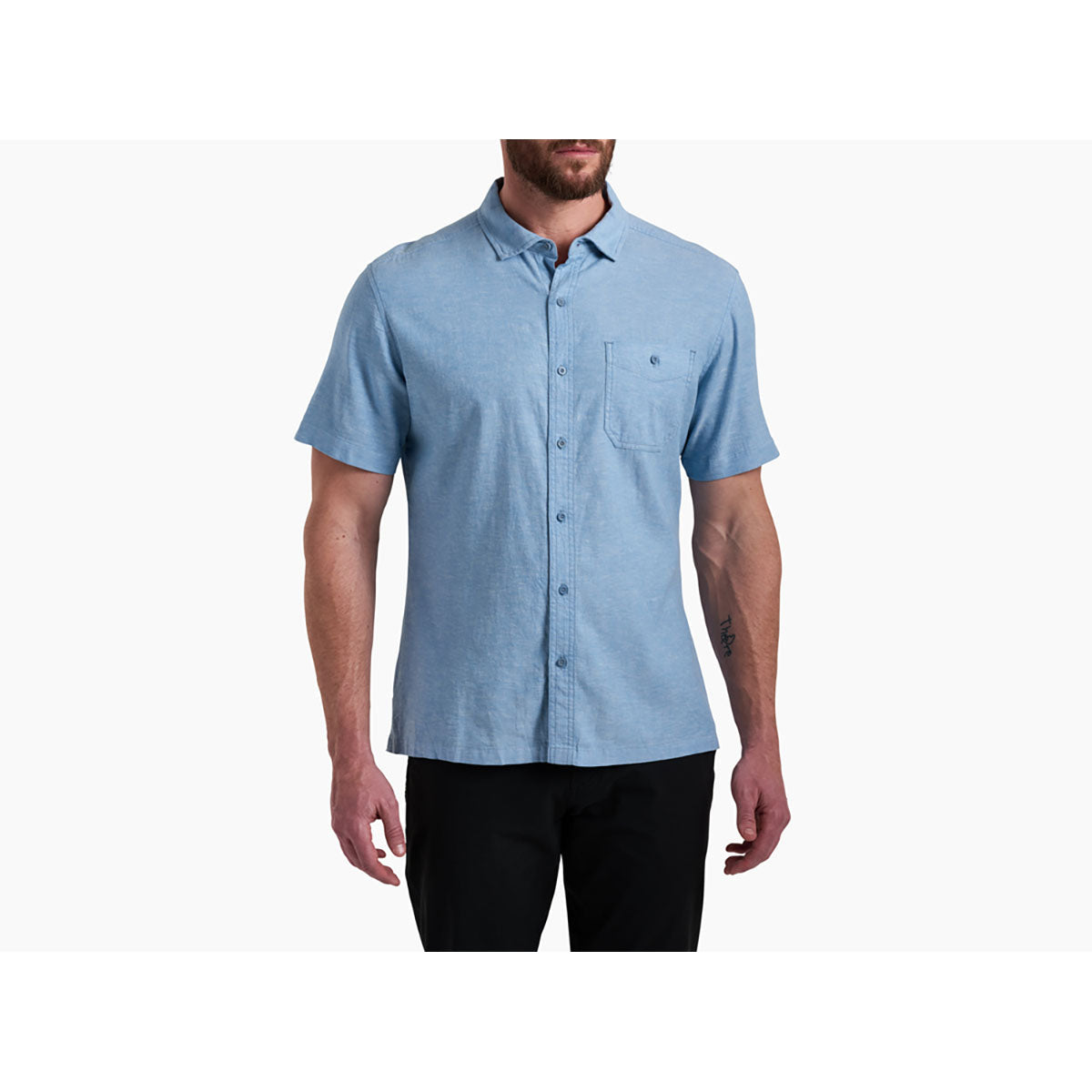 Men's Casual Short Sleeve T-Shirt - Breathable Cotton Comfort Fit Tee for Summer Travel, Outdoor Activities & Everyday Wear