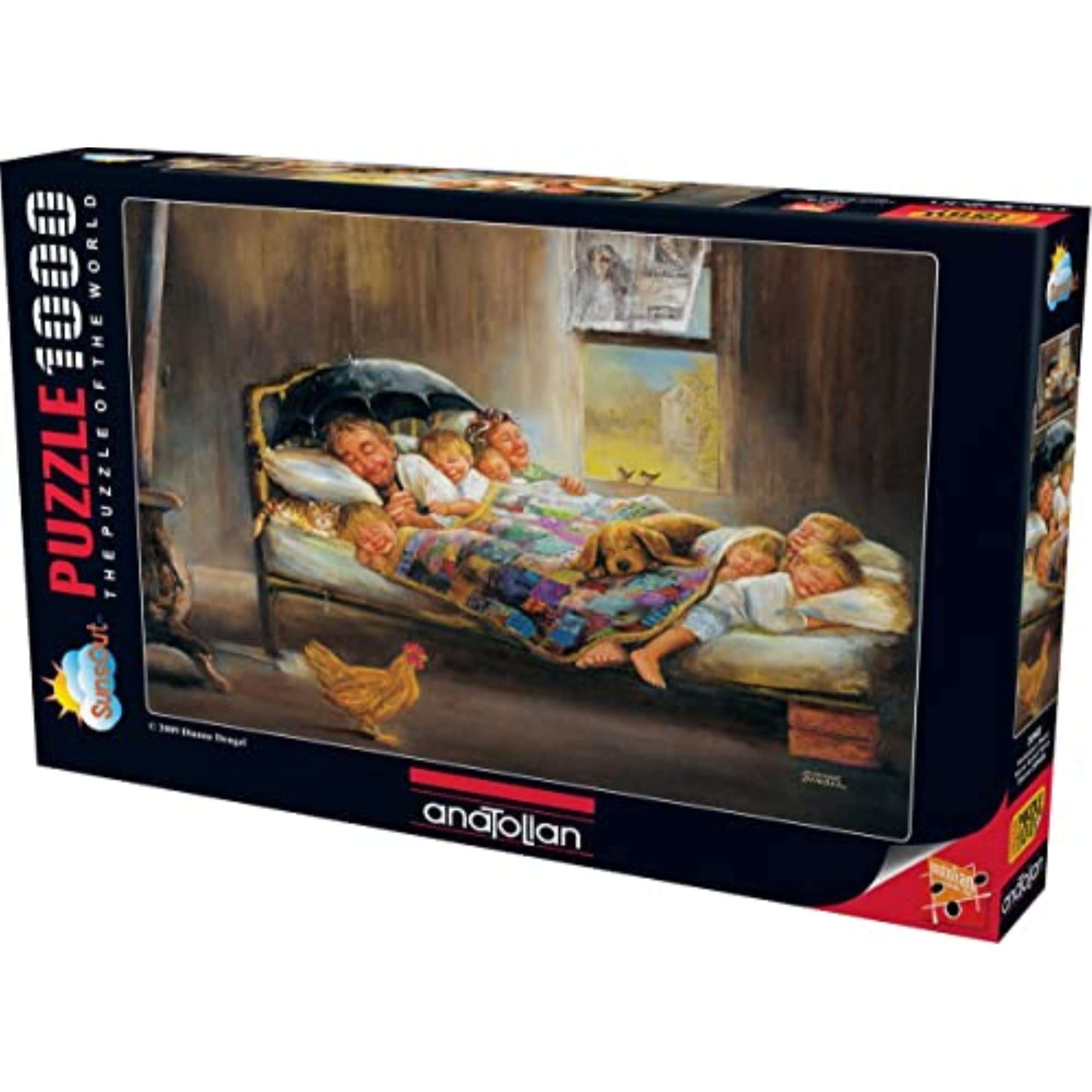Anatolian Puzzle - Home Sweet Home, 1000 Piece Jigsaw Puzzle #3048 | Premium Quality Family Board Game for Adults & Kids | Perfect for Relaxation, Stress Relief & Home Decor