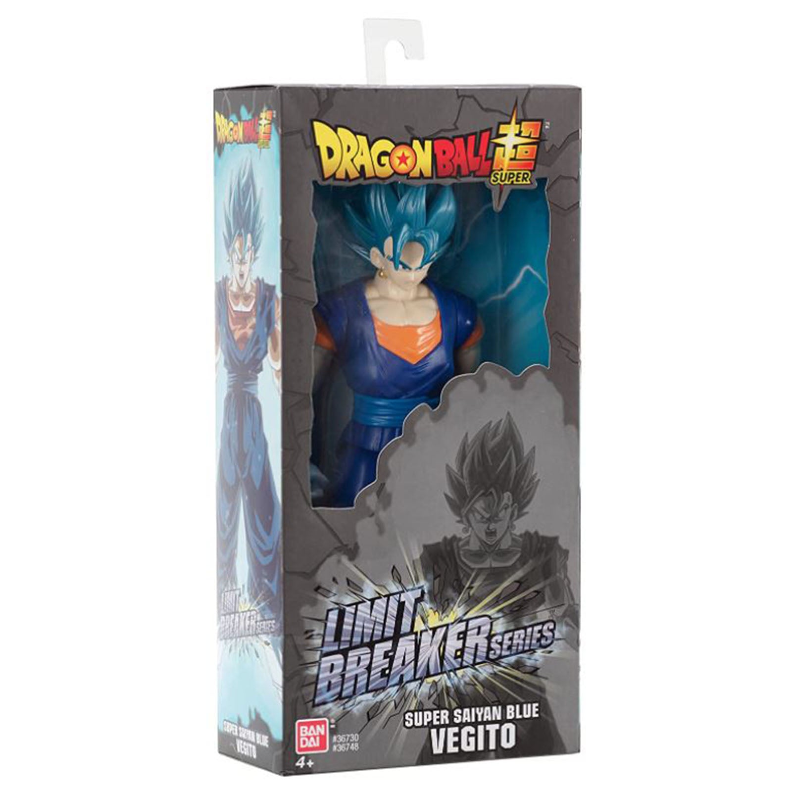 Bandai Dragon Ball Super Limit Breaker Series Super Saiyan Blue Vegito Action Figure - Collectible Anime Toy for Display & Battles