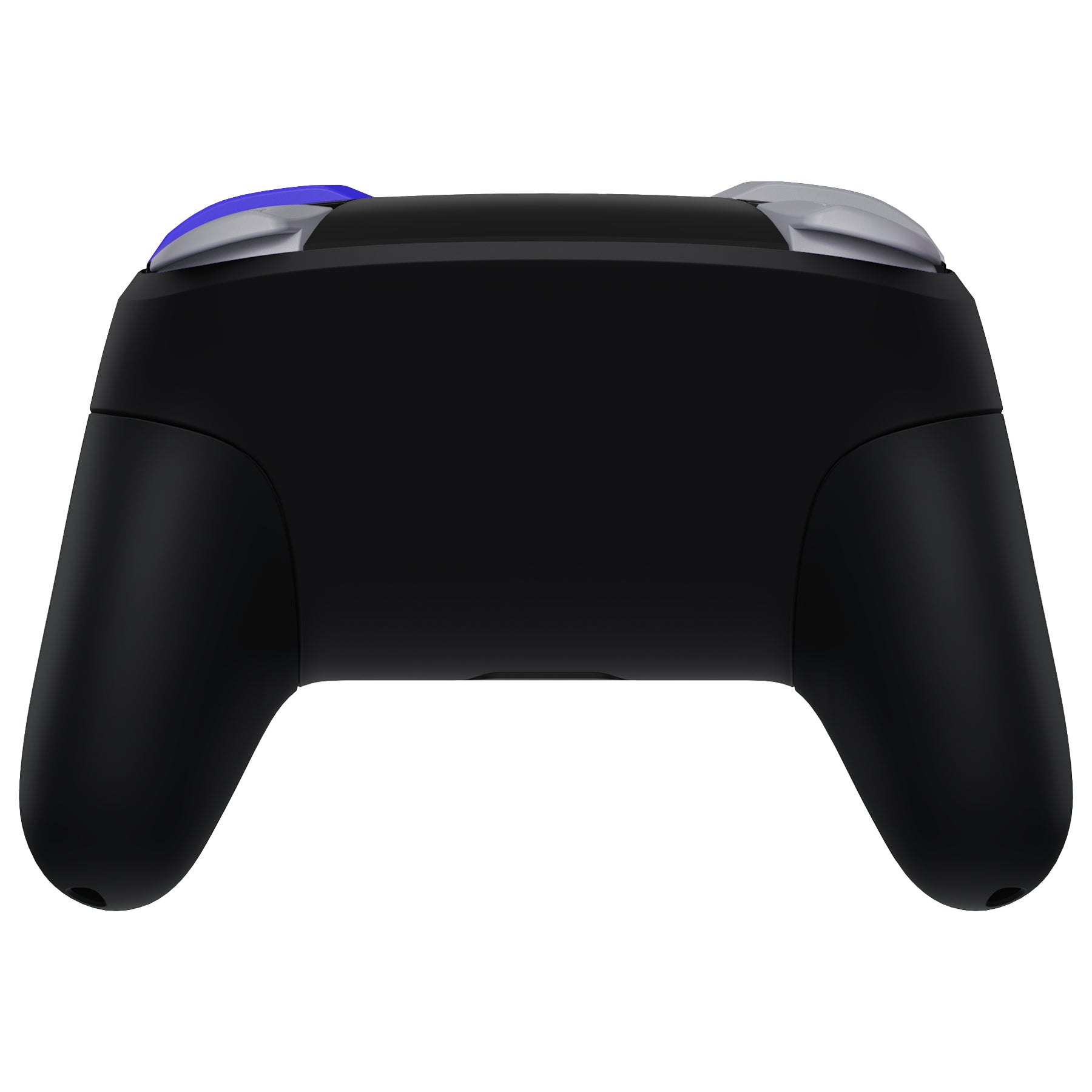 eXtremeRate Classic SwitchCube Style Black Faceplate & Backplate Handles for Nintendo Switch Pro Controller - Replacement Parts Only (Controller NOT Included) - Perfect for Customizing & Repairing Your Switch Pro Controller