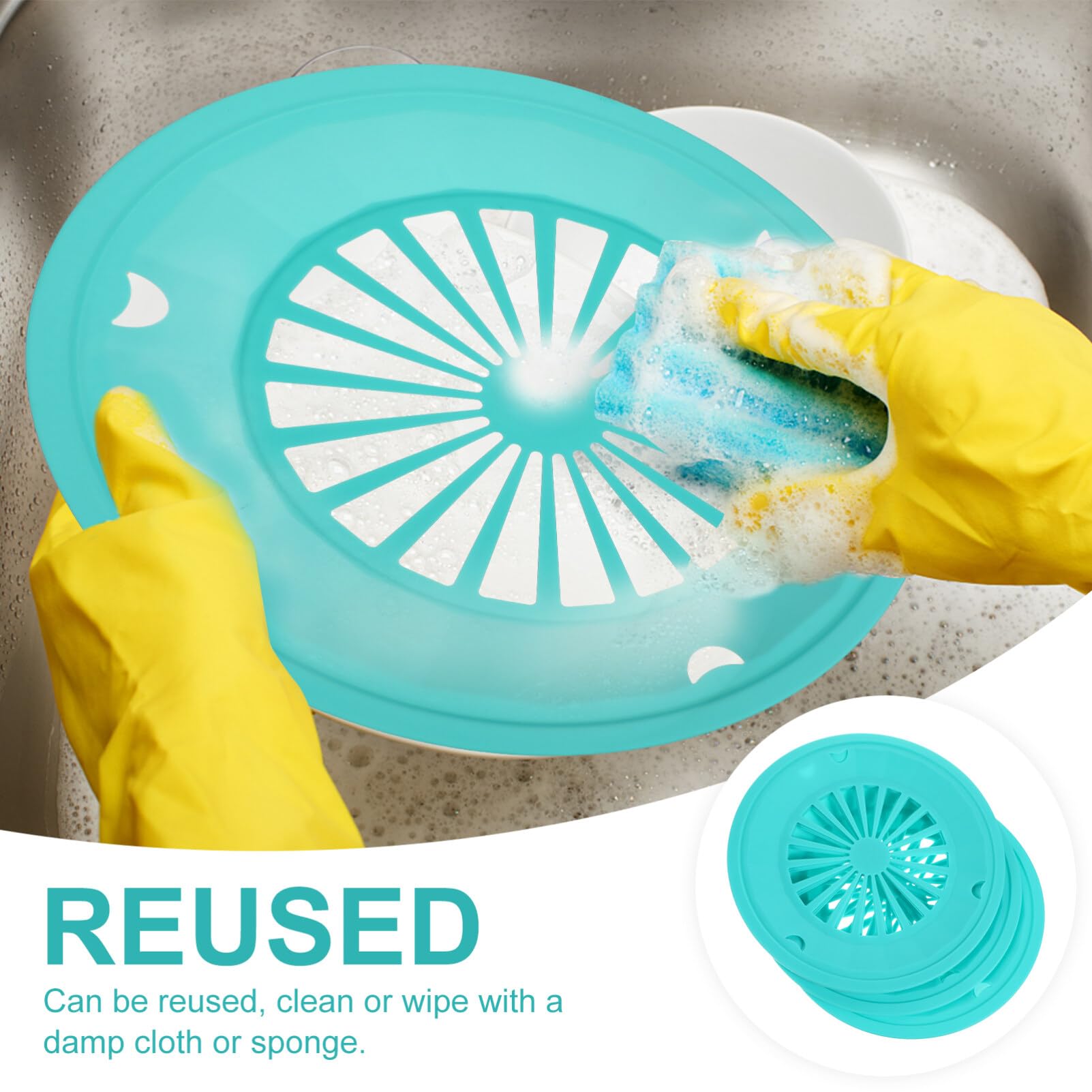 10-Pack Reusable Picnic Plate Holders - Disposable Paper Plate Dispenser for BBQ, Outdoor Dining & Parties - Durable & Eco-Friendly Plate Organizer for Camping, Picnics & Family Gatherings