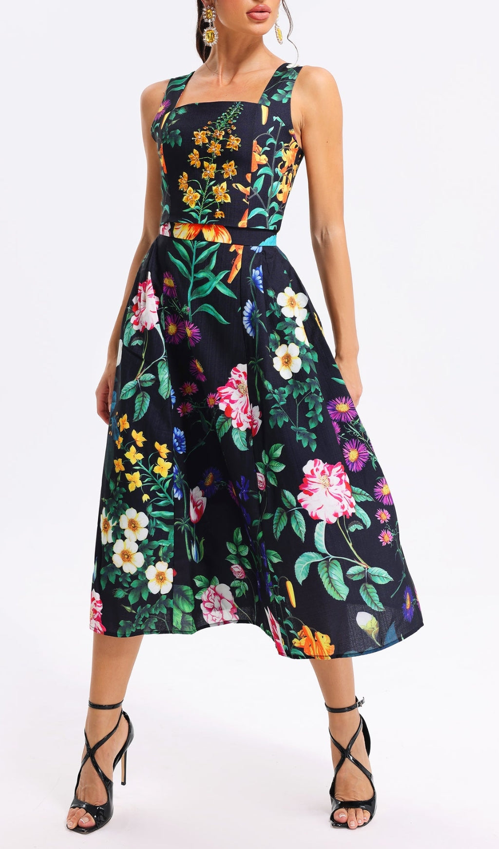 Floral Print Two Piece Set for Women - Summer Outfits, Beachwear & Casual Dresses - Perfect for Vacations, Dates & Outdoor Events