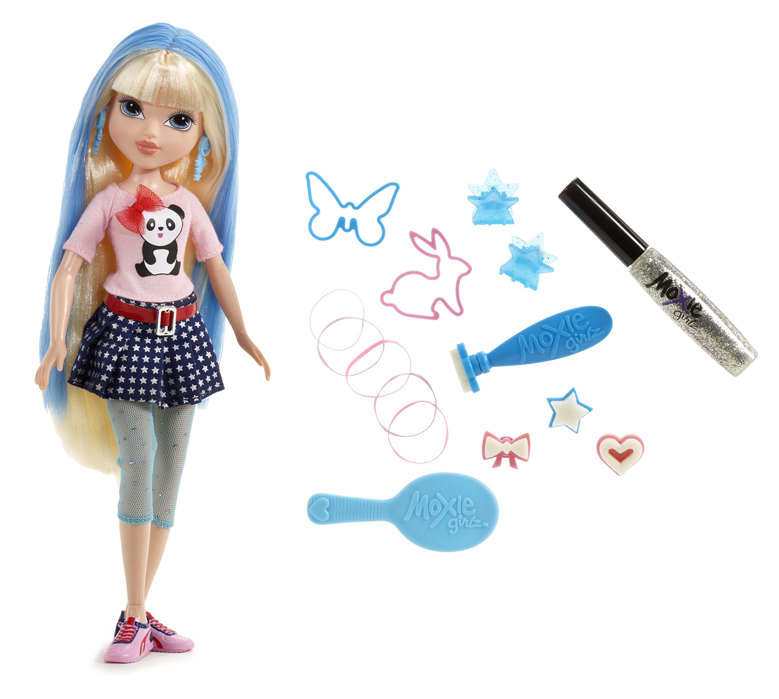 Magic Hair Stamp Doll for Kids - Fun Styling Toy Gift