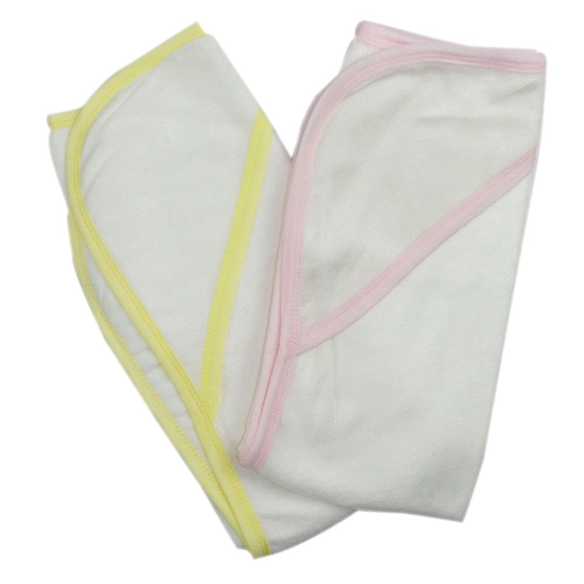 Soft Baby Hooded Bath Towel Set of 2 - 100% Cotton Absorbent & Gentle for Newborns & Toddlers - Perfect for Bath Time, Swimming & Spa Days