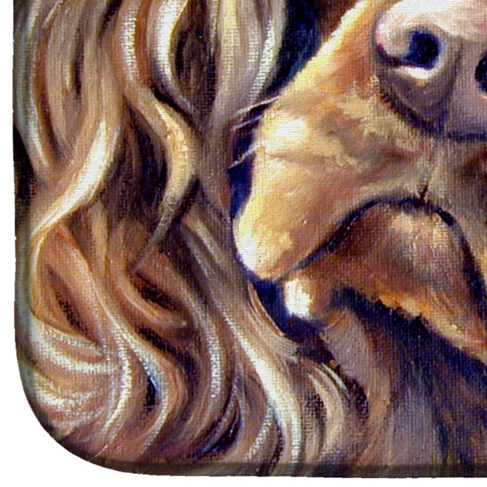 Premium Absorbent Boykin Spaniel Dish Drying Mat - 14x21 Inch Multicolor Kitchen Counter Mat | Fast-Drying Dish Drainer Pad for Countertops | Perfect for Protecting Surfaces & Drying Dishes Safely