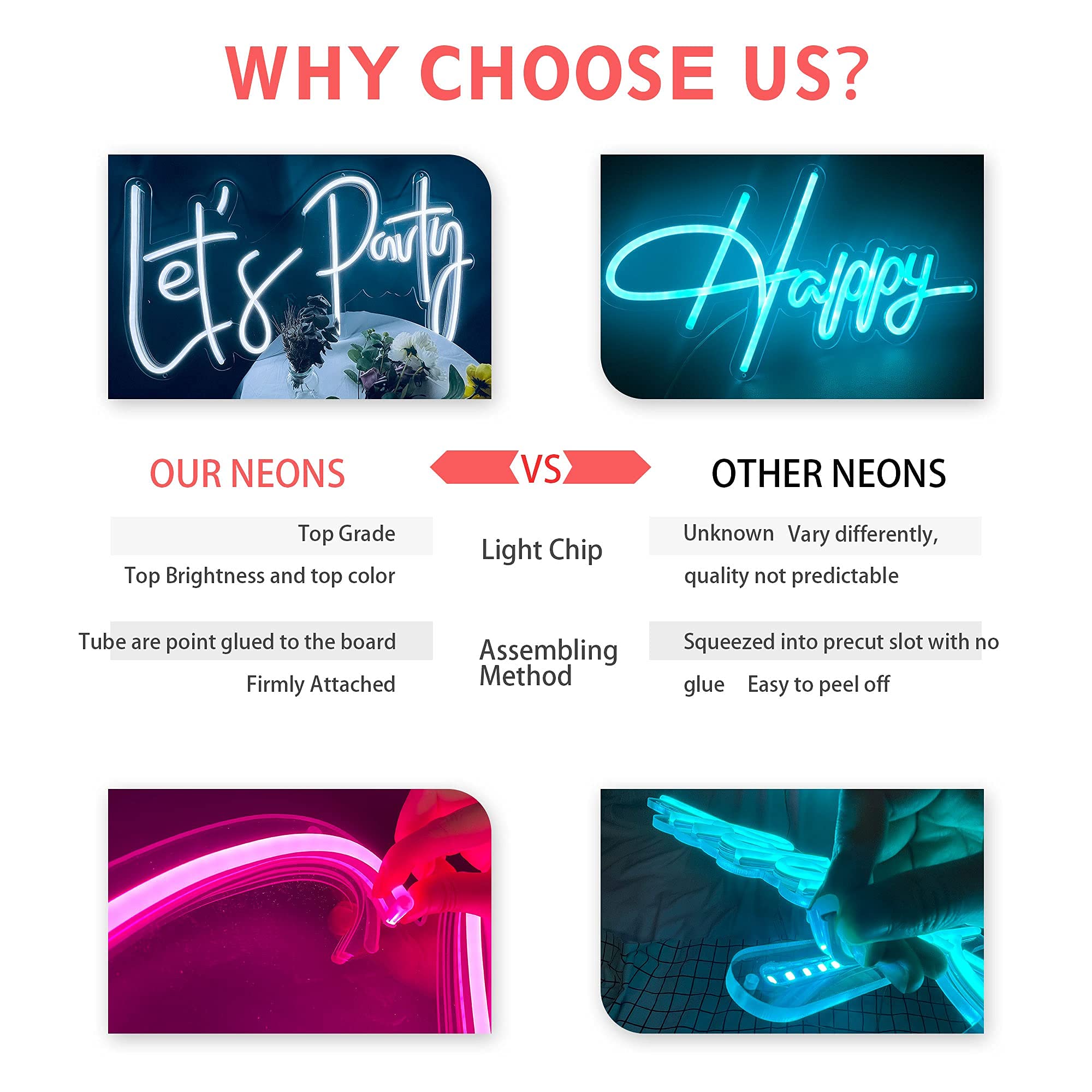 Custom SELICOR Neon Sign - 'It Was All A Dream' LED Wall Art Light for Bedroom, Office, Bar & Wedding Decor - 35 Inch Wide Dimmable Neon Light - Perfect for Christmas Gifts, Home Decor & Cafe Signage