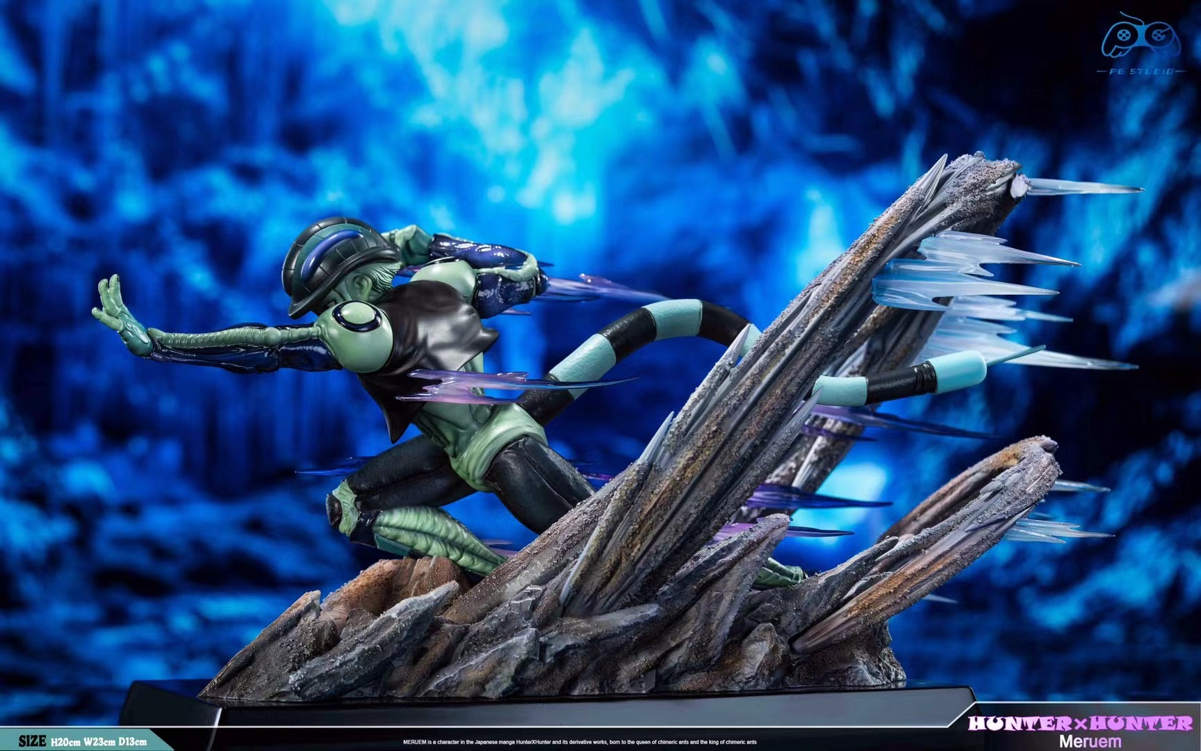 PG Studio Meruem Anime Figure - Hunter x Hunter Collectible for Fans | Perfect for Display, Gifts, and Anime Collections