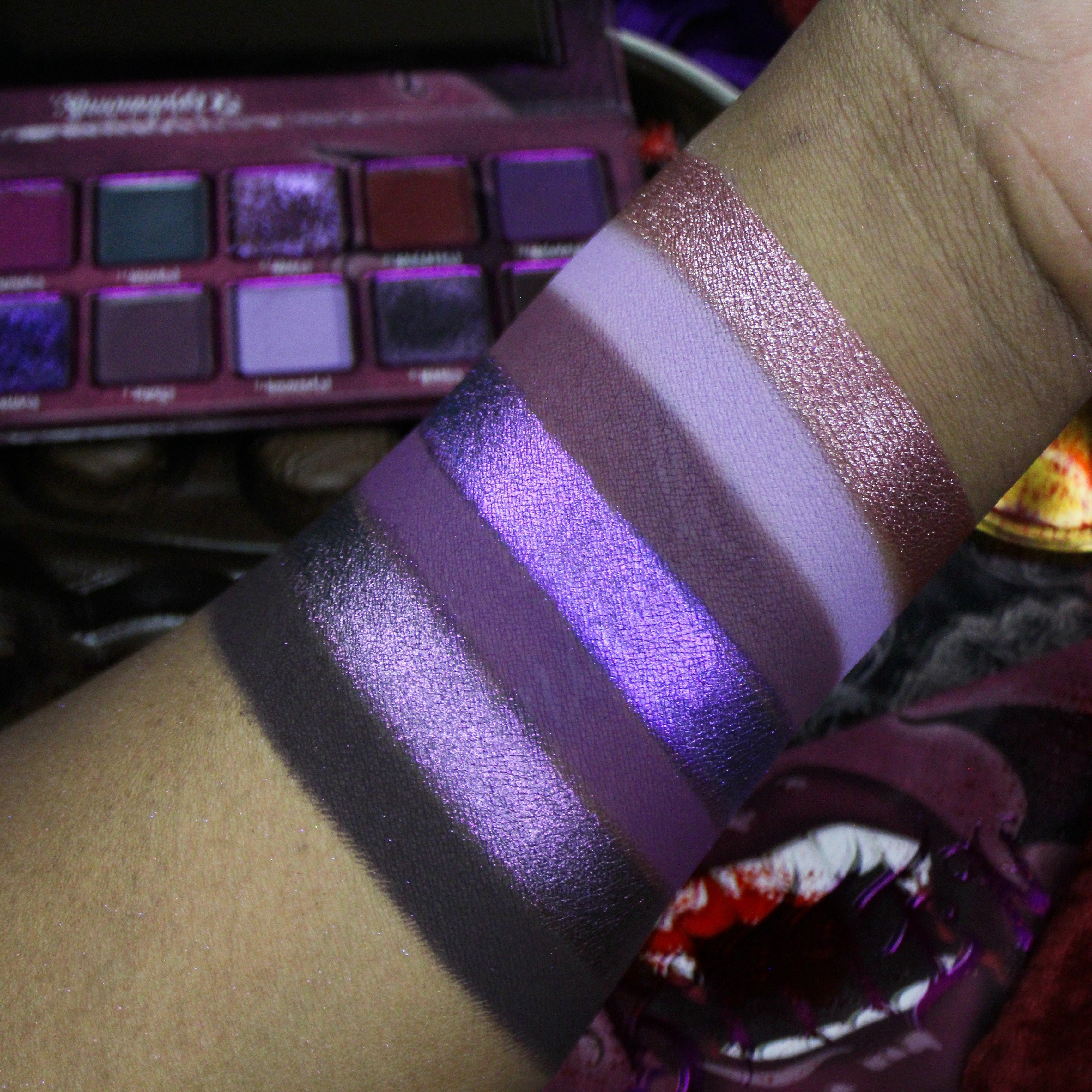 Bitten Eyeshadow Palette - 12 Highly Pigmented Matte & Shimmer Shades for Day & Night Makeup Looks | Perfect for Parties, Weddings & Everyday Wear
