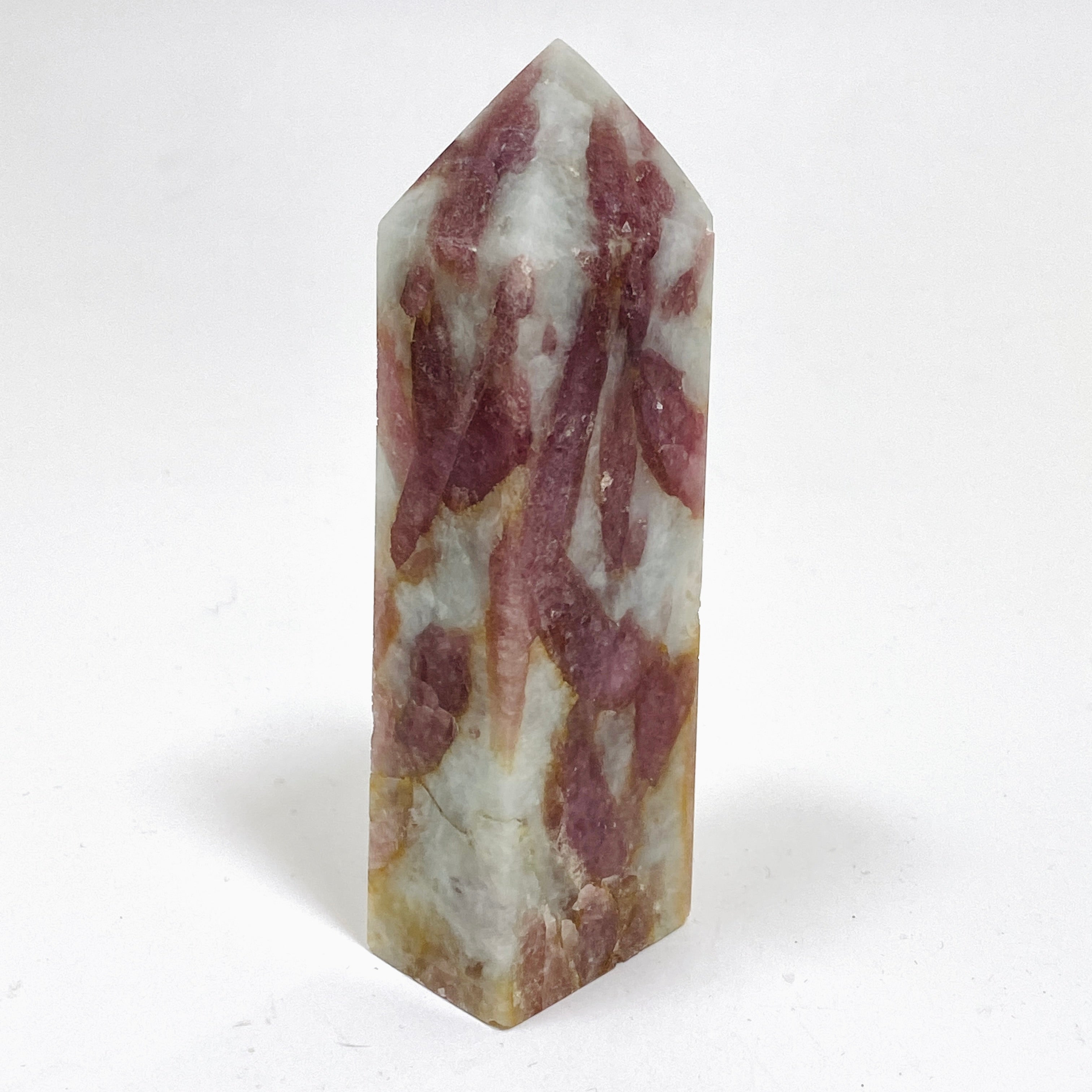 Natural Pink Tourmaline Quartz Point Crystal - PTT 02 for Healing, Meditation & Energy Work - Perfect for Home Decor, Reiki Practice & Spiritual Gifts